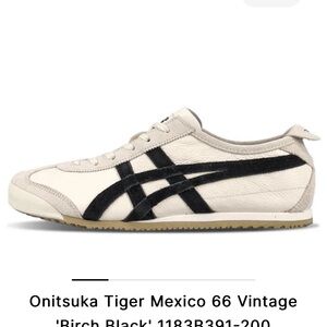 Onitsuka Tiger Mexico 66 Vintage
'Birch Black' 1183B391-200